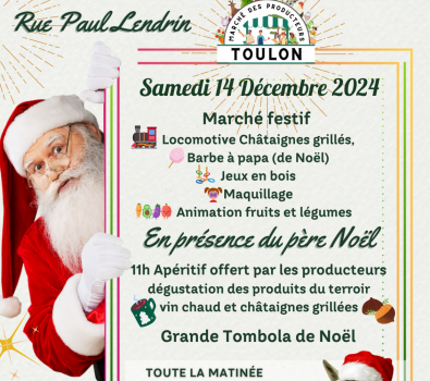 Les Producteurs de Toulon fêtent Noël