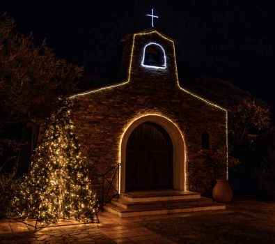 Mass and mulled wine in the Saint-Clair chapel