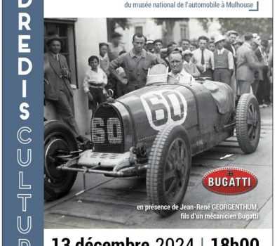 Cultural Friday – The Bugatti epic, the thoroughbred of the automobile