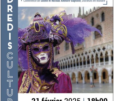 Vendredi culturel – Les origines du Carnaval: de Venise à Rio