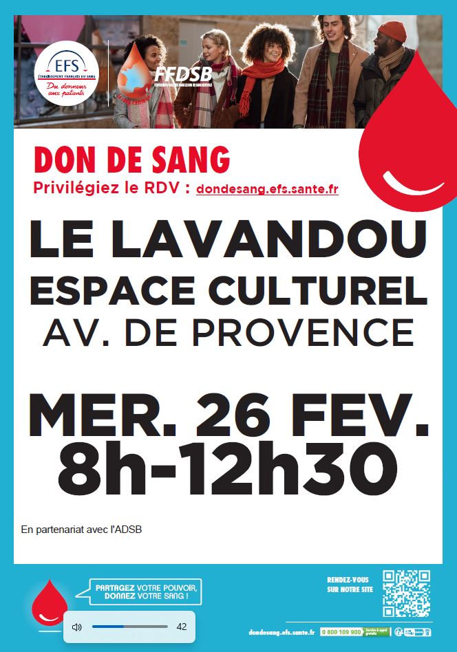 Don du sang Le Lavandou_Le Lavandou