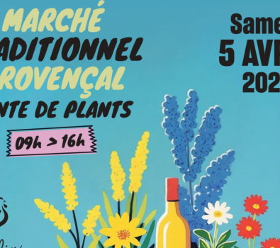 Traditional Provencal market – Plant sale