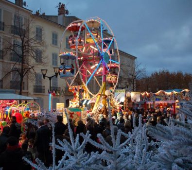 Christmas market in Hyeres